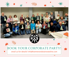 Corporate Holiday/Team Building Sea Glass Tree Info
