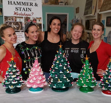 Sarah's Home Paint Party-Vintage Ceramic Trees