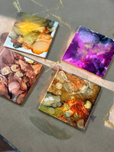 12-22-23 Coasters & Wine Glass Paint Pouring Workshop 6pm