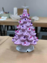Sarah's Home Paint Party-Vintage Ceramic Trees