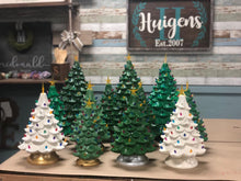 Sarah's Home Paint Party-Vintage Ceramic Trees