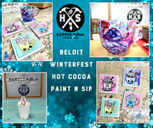 01-25-25 (Saturday) Beloit Winterfest Hot Cocoa Paint N Sip 10am