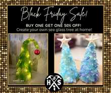 *BLACK FRIDAY*Light-Up Sea Glass Trees-Take Home Kit BOGO 1/2 OFF!