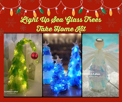 Light-Up Sea Glass Trees-Take Home Kit