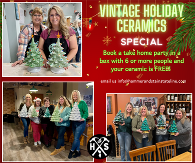 Vintage Holiday Ceramics Party in a Box Special!