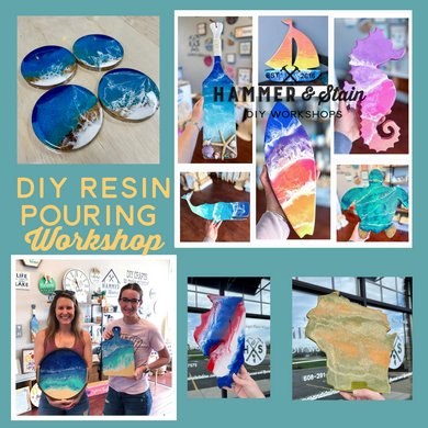 10-22-23  DIY Resin Art Pouring 1pm