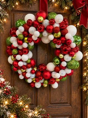 11-08-26 Christmas Ornament Wreath Workshop 1pm