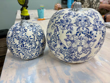 10-20-25 DIY Decoupage Pumpkins 6pm