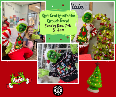 12-07-25 Crafting with the Grouch! 3-4pm