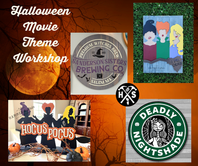 10-15-23 Halloween Movie Theme Workshop (Jack and the 3 Witch Sistahs)1pm