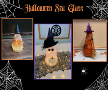09-04-25 Light-Up Sea Glass Trees-Halloween Theme and Traditional 6pm