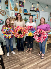 04-03-25 (Thursday) Tulip Wreath Workshop at Sugarbakers 6pm