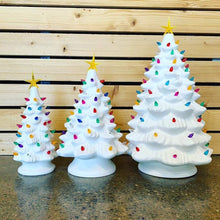 Sarah's Home Paint Party-Vintage Ceramic Trees