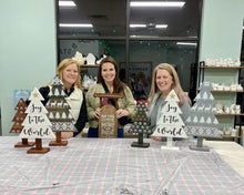 12-01-23 Dashing Thru the Snow! Sleds, Sleighs & Trees with Minwax 6pm