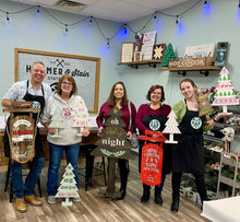 12-01-23 Dashing Thru the Snow! Sleds, Sleighs & Trees with Minwax 6pm