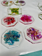 05-01-25  Floral Alchemy! Resin Coasters Workshop 6pm