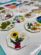 05-01-25  Floral Alchemy! Resin Coasters Workshop 6pm