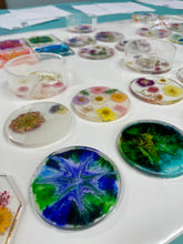 05-01-25  Floral Alchemy! Resin Coasters Workshop 6pm