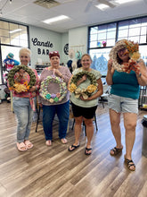 08-12-25 Tube Yarn Twists:Wreath Workshop 6pm