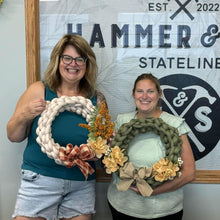 08-12-25 Tube Yarn Twists:Wreath Workshop 6pm