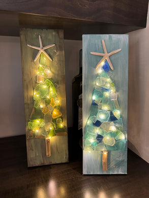 11-19-24 Sea Glass Tree Planks 6pm