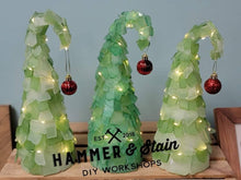 Corporate Holiday/Team Building Sea Glass Tree Info
