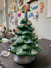 Sarah's Home Paint Party-Vintage Ceramic Trees
