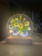 08-20-26 Crushed Glass or Pressed Flower Table Top Night Light Workshop 6pm