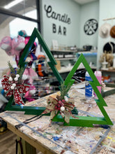 11-30-25 Wood Triangle Tree and Layered Tree Workshop 1pm (2 SPOTS LEFT)