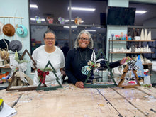 11-30-25 Wood Triangle Tree and Layered Tree Workshop 1pm (2 SPOTS LEFT)