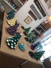 Sarah's Home Paint Party-Vintage Ceramic Trees