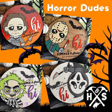 10-13-23 Friday the 13th Workshop featuring 3D Horror Dudes 6pm