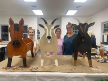 12-15-23 Paint a Barnyard Animal Planter Workshop 6pm