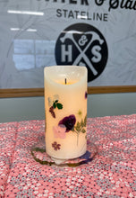 05-31-25 Pressed Flower Pillar Candles 10am