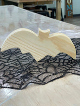 10-01-23 Halloween Shelf Sitter Shapes Resin Pouring Workshop 1pm (Kids 12+ welcome)