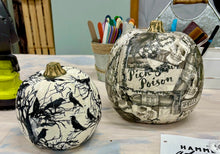 10-20-25 DIY Decoupage Pumpkins 6pm