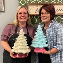 Sarah's Home Paint Party-Vintage Ceramic Trees