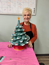 Sarah's Home Paint Party-Vintage Ceramic Trees