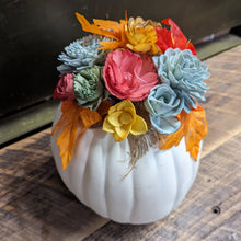 08-26-26 Fall Dip Dye Wood Flower Arrangement 6pm