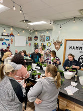 03-20-25 Hanging Basket and Candle Art Workshop 6pm