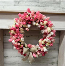 04-03-25 (Thursday) Tulip Wreath Workshop at Sugarbakers 6pm