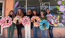 04-03-25 (Thursday) Tulip Wreath Workshop at Sugarbakers 6pm