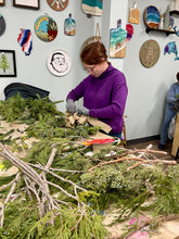 12-05-26 Fresh Evergreen Wreath Making Experience 1pm