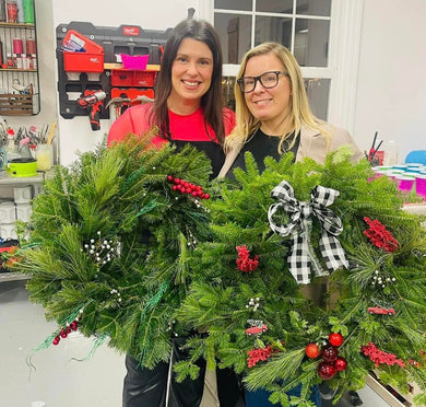 12-04-25 Fresh Evergreen Wreath Making Experience 6pm