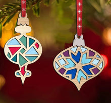 07-21-26 Christmas in July: Faux stained Glass Ornament Workshop 6pm
