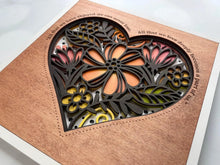 02-05-26 Dimensional Layered Heart Wood Art 6pm