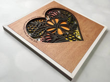 02-05-26 Dimensional Layered Heart Wood Art 6pm