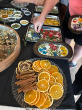 06-18-25 Two Floral Projects: Dough Bowl Candles & Pressed Flower Frames 6pm