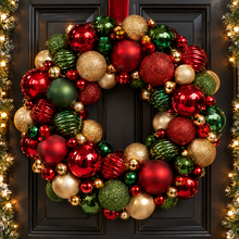 11-08-26 Christmas Ornament Wreath Workshop 1pm