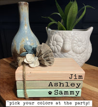 09-29-25 Faux Book Stack Workshop 6pm